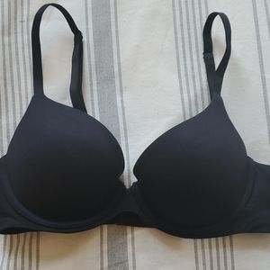 Aerie 32C Black Sunnie Pushup Bra